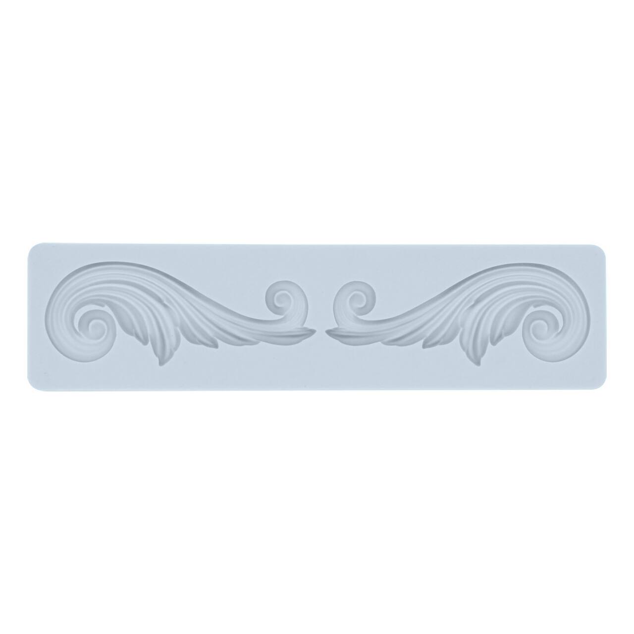 Baroque Border Silicone Fondant Mould by Makery®